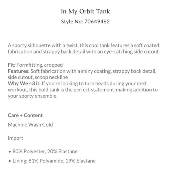 Free People Movement In My Orbit Tank - Picture 3 of 6